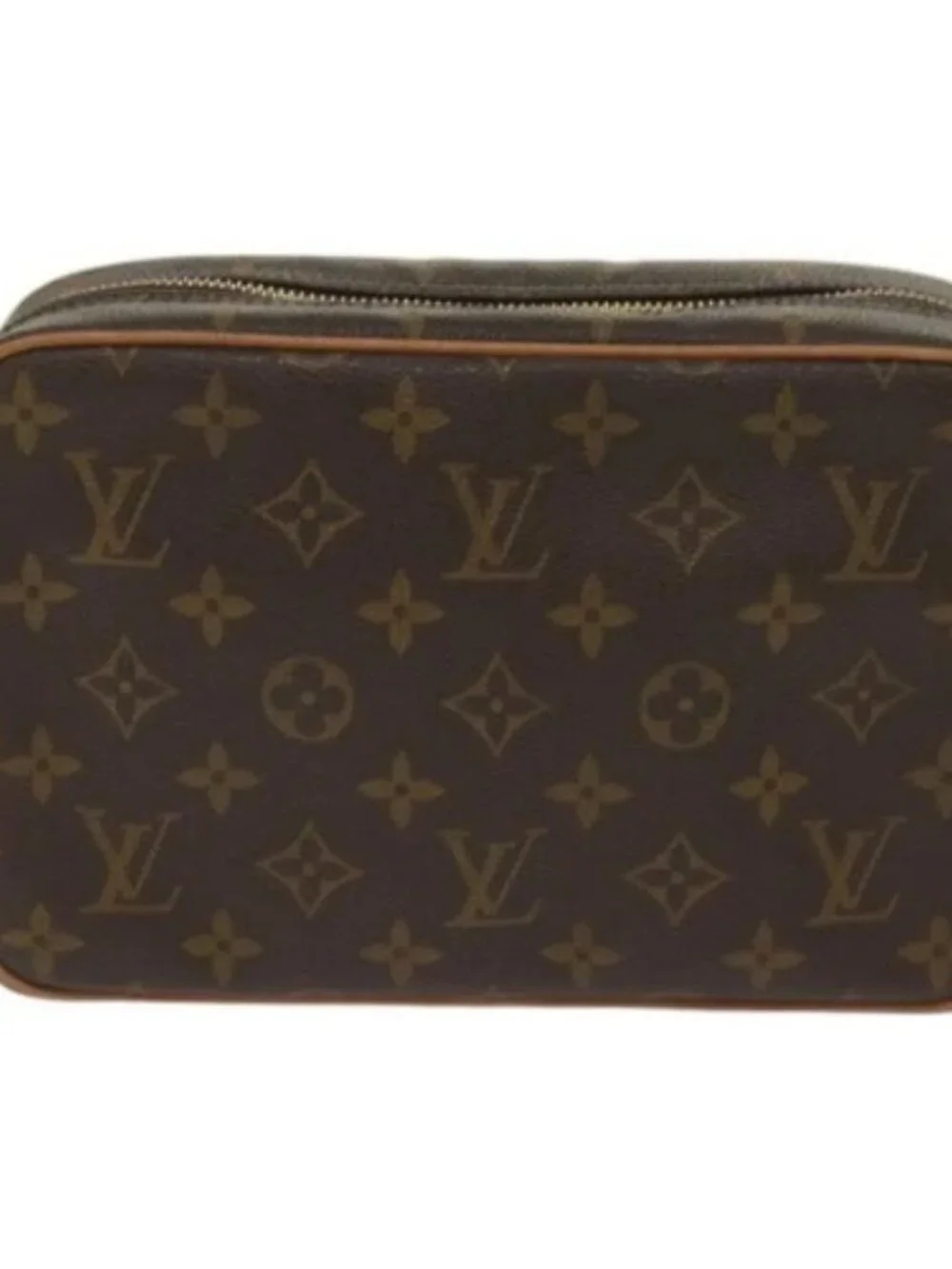 LOUIS VUITTON Monogram Compiegne 23 Clutch Bag M51847 LV Auth am5781